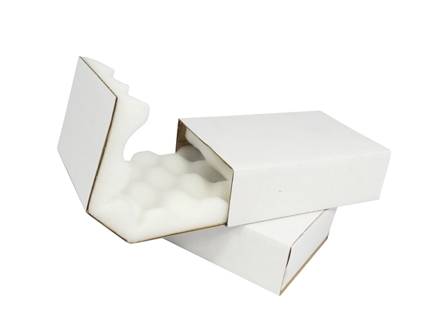 1000 x Heavy Duty Shell And Slide Foam Lined Postal Boxes 7"x5"x2"